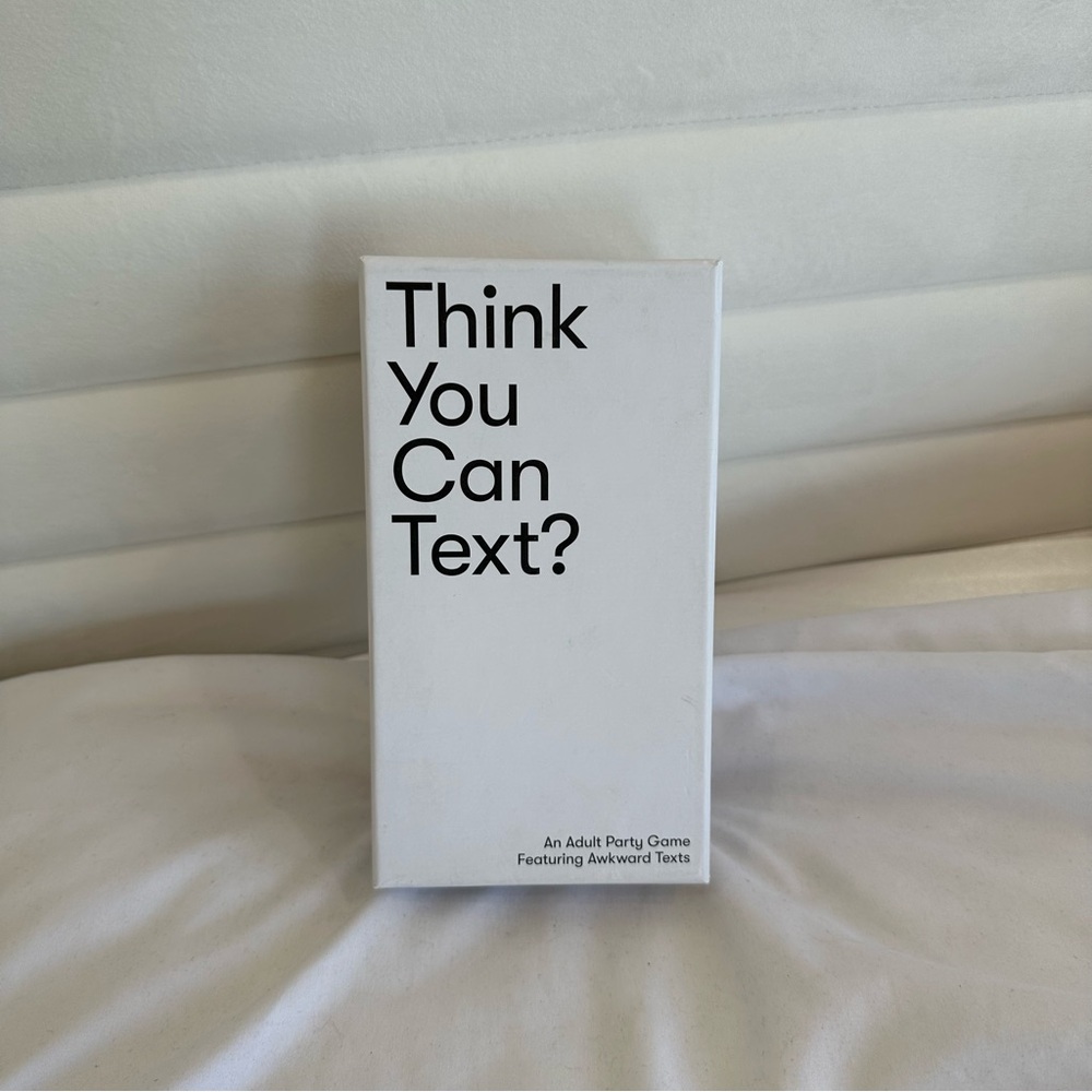 Think You Can Text game